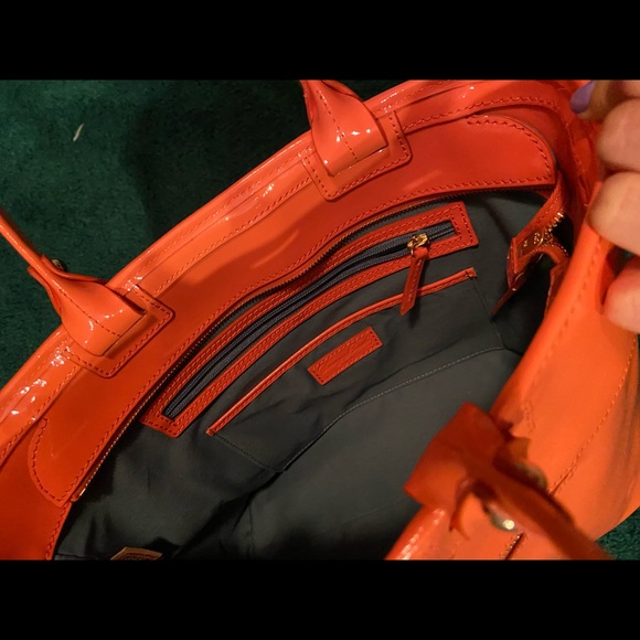 Dooney and Bourke Patent Zip Tote - Picture 6 of 7